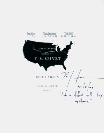 Image for THE SELECTED WORKS OF T. S. SPIVET Signed, Lined & Dated UK First Edition plus Promotional Map/Chapter Sampler