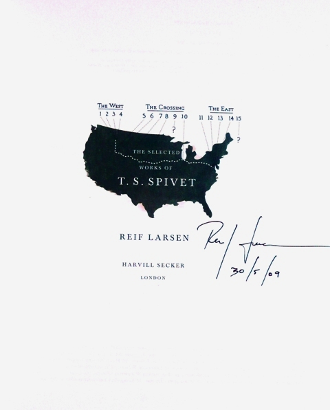 Image for THE SELECTED WORKS OF T. S. SPIVET Signed & Dated UK First Edition plus Promotional Map/Chapter Sampler