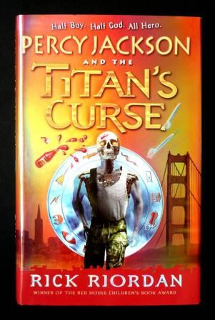 Image for PERCY JACKSON AND THE TITANS CURSE Signed UK First Edition