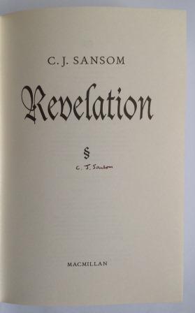 Image for REVELATION - Signed First Edition