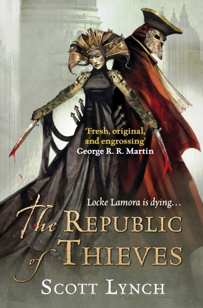 Image for THE REPUBLIC OF THIEVES Signed First Edition + Postcard & Bookmark