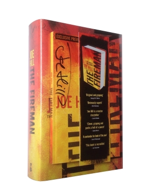 Image for THE FIREMAN Signed 'Red Edged' First Edition plus Signed Collectable Bookmark, Signed Preview Edition & Signed Postcard