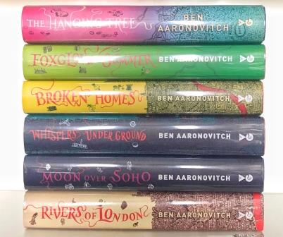 Image for RIVERS OF LONDON, MOON OVER SOHO, WHISPERS UNDER GROUND, BROKEN HOMES, FOXGLOVE SUMMER, THE HANGING TREE, LIES SLEEPING Set of 7 Signed UK First Editions