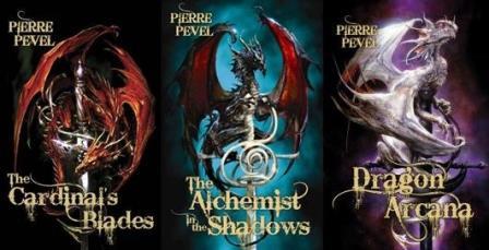 Image for THE CARDINALS BLADE'S TRILOGY (THE CARDINAL'S BLADES,THE ALCHEMIST IN THE SHADOWS, THE DRAGON ARCANA)Set of 3 Signed & Lined by the Author & Signed by the Translator. All First Editions