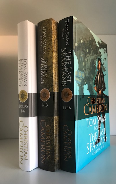 Image for TOM SWAN TRILOGY: THE HEAD OF ST GEORGE, THE SIEGE OF BELGRADE, THE LAST SPARTANS Set of 3 Special Limited Edition, Signed & Numbered, All Matching Numbers.
